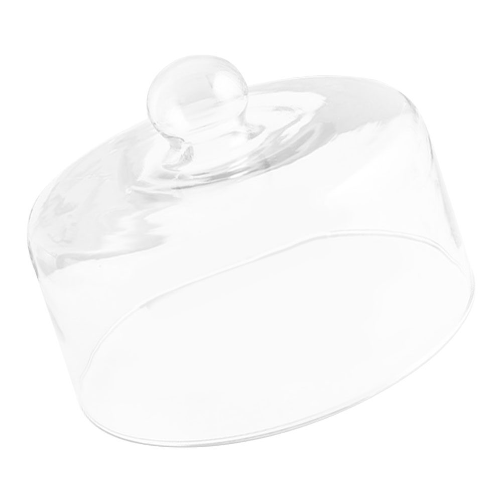 Plastic Dome Clear - Coperchio a Cupola in Vetro Trasparente