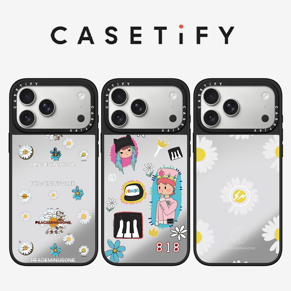 Peat Pellet Tray - CASETiFY PEACEMINUSONE Serie Daisy Custodia Protettiva