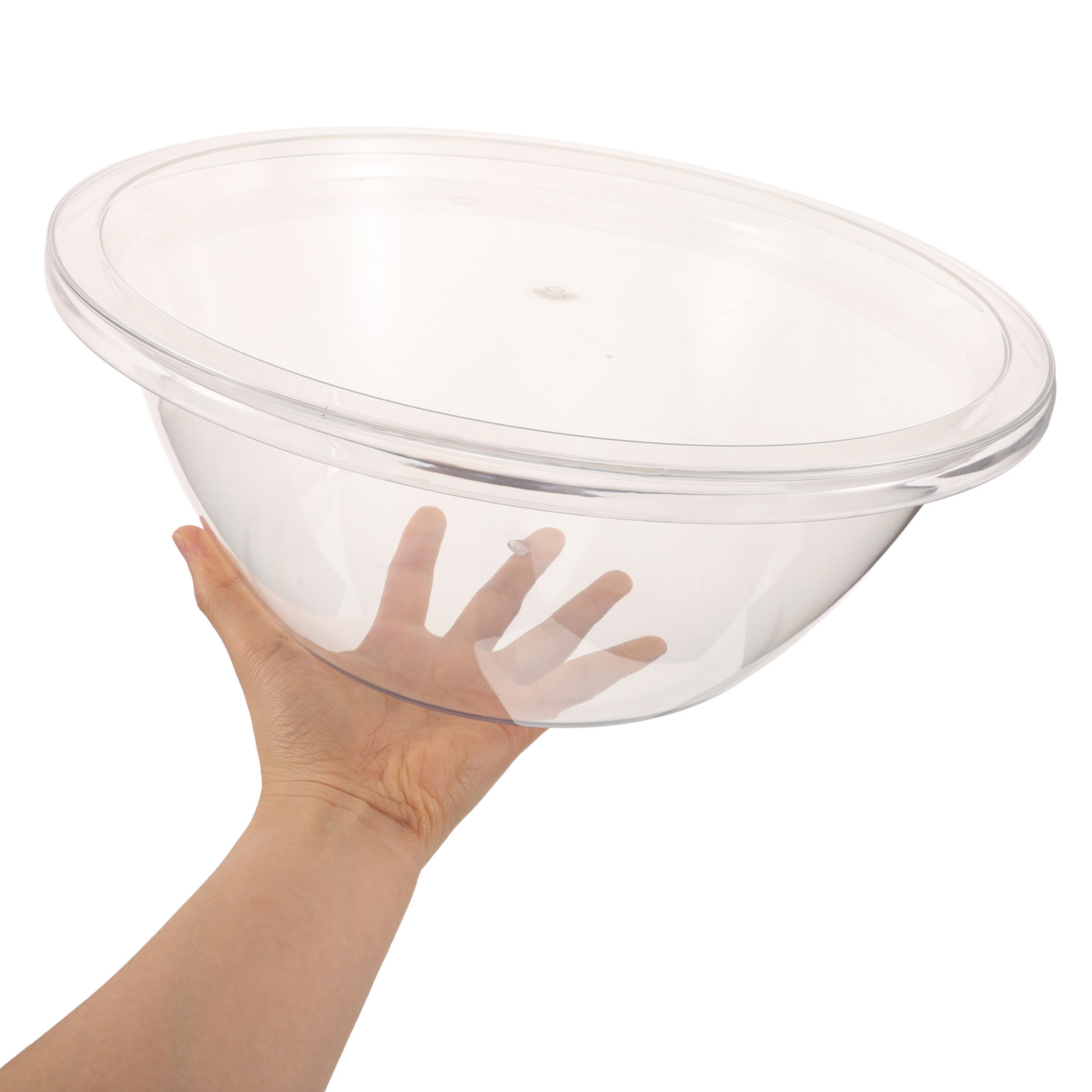Plastic Dome Clear - 2 Set di Ciotole in Plastica