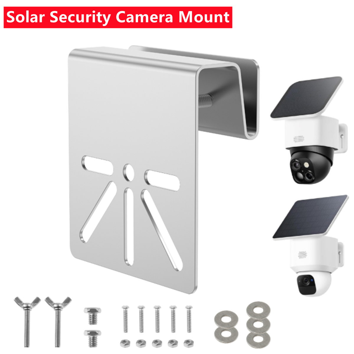Eufy Camera S340 - Supporto a Parete per Grondaia, Staffa