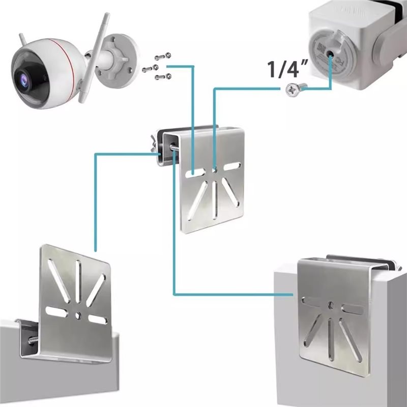 T24C Confezione da 3 staffe pe - Eufy Camera S340 recensione e prezzo