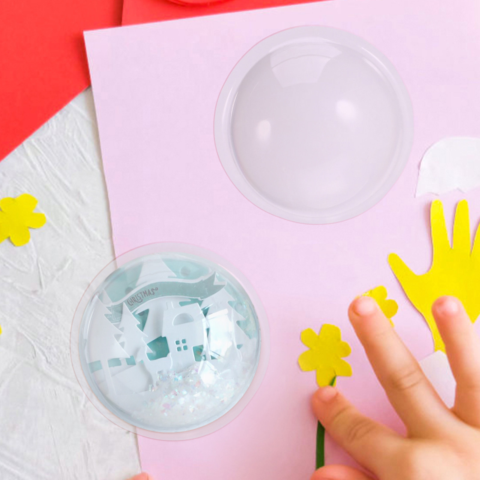 30 Pezzi Cupole Ornamentali in - Plastic Dome Clear recensione e prezzo