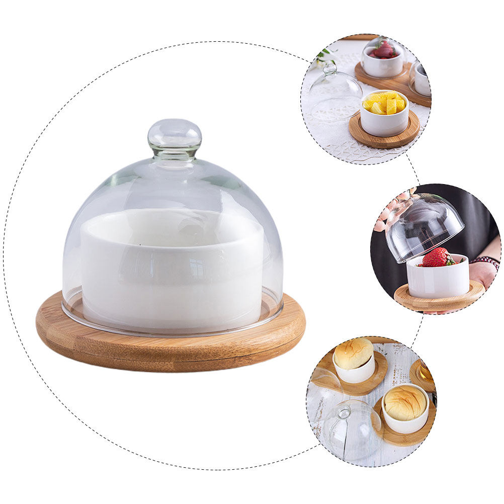 Set di Insalatiere in Ceramica - Plastic Dome Clear recensione e prezzo