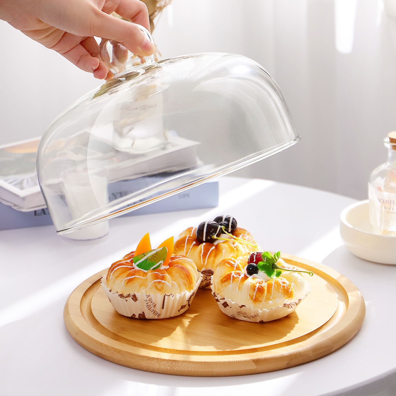 Set di 1 Copertura a Cupola in - Plastic Dome Clear recensione e prezzo