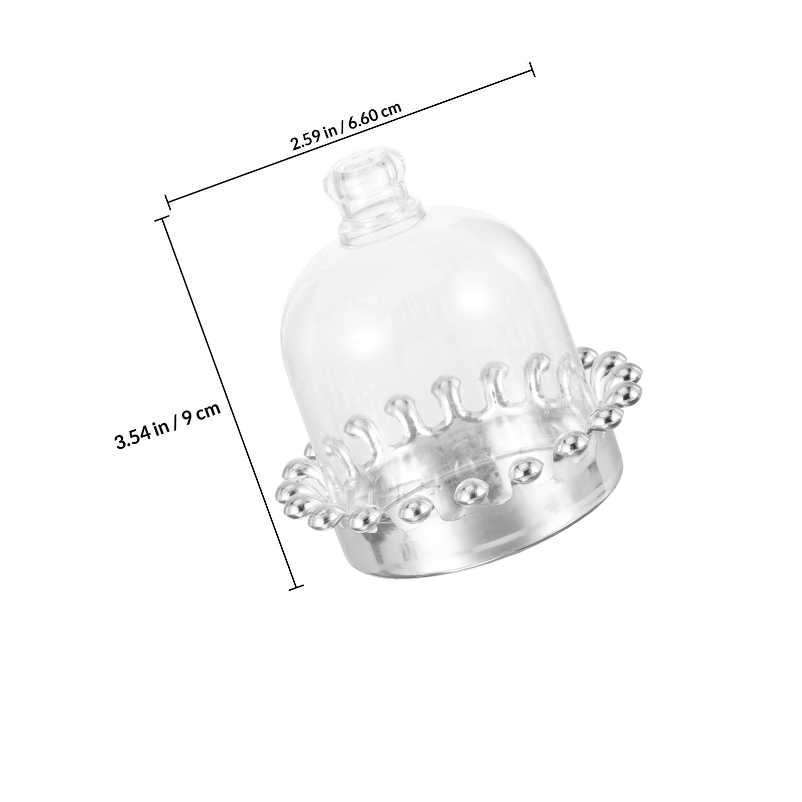 12 Pezzi di Supporti per Torte - Plastic Dome Clear recensione e prezzo