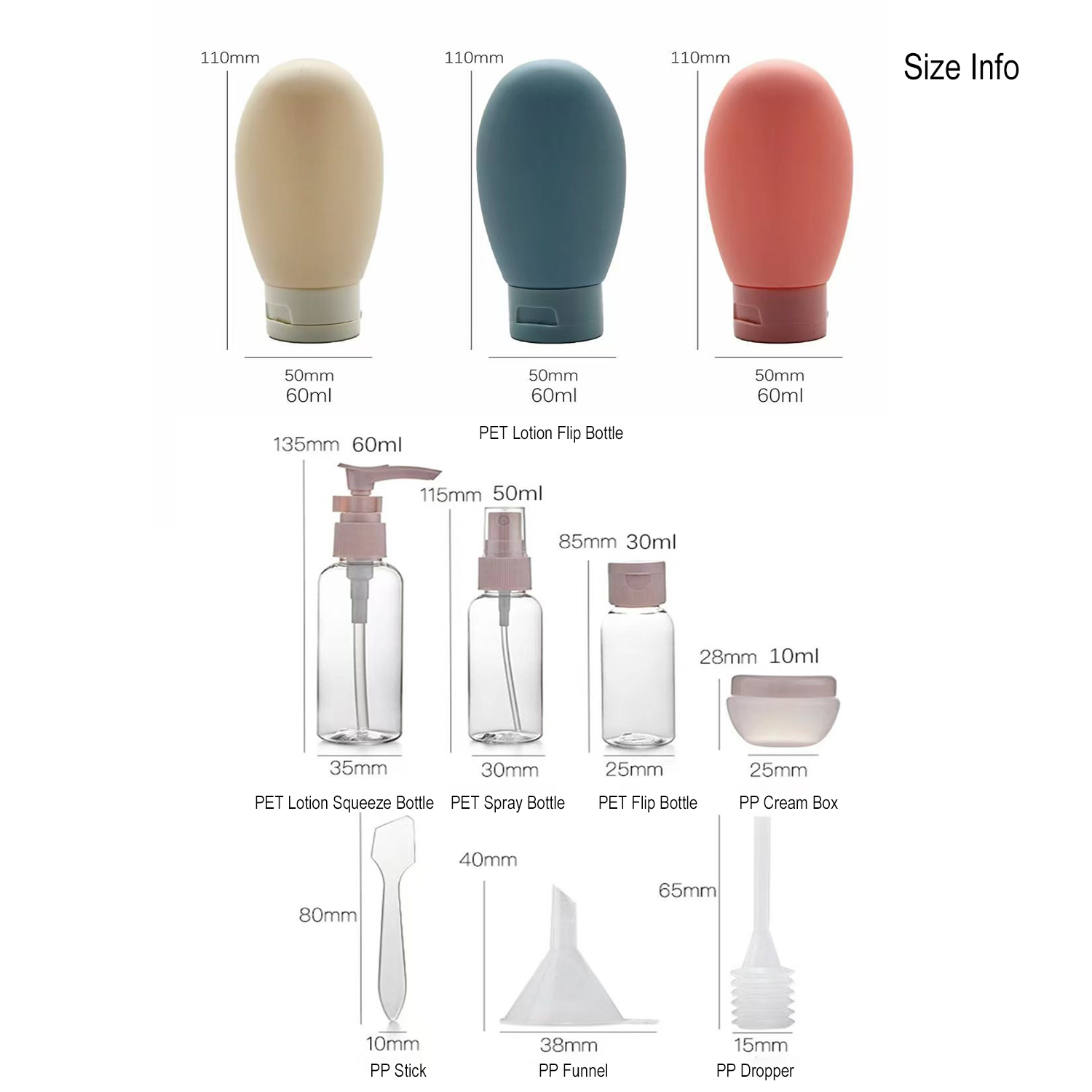 Set da 11 Flaconi da Viaggio A - Misting Bottle Fine recensione e prezzo